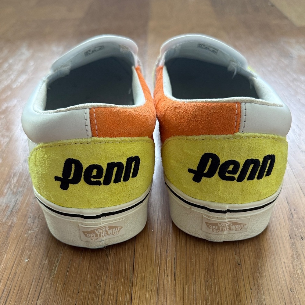 Vans x Penn Yellow and Orange Comfy Cush - Picture 2 of 7